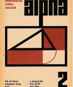 alpha 1969/2 Mathematische Schülerzeitschrift DDR