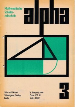 alpha 1969/3 Mathematische Schülerzeitschrift DDR