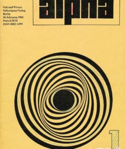 alpha 1984/1 Mathematische Schülerzeitschrift DDR