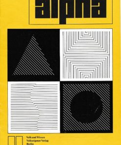 alpha 1985/4 Mathematische Schülerzeitschrift DDR