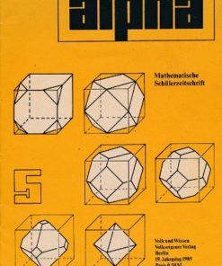 alpha 1985/5 Mathematische Schülerzeitschrift DDR