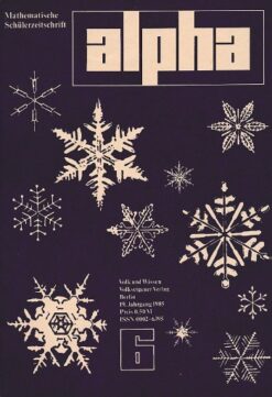 alpha 1985/6 Mathematische Schülerzeitschrift DDR
