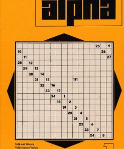 alpha 1989/1 Mathematische Schülerzeitschrift DDR