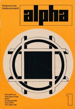 alpha 1990/1 Mathematische Schülerzeitschrift DDR