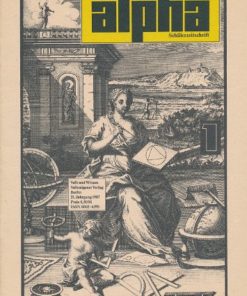 alpha 1987/1 Mathematische Schülerzeitschrift DDR