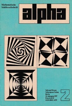 alpha 1987/2 Mathematische Schülerzeitschrift DDR