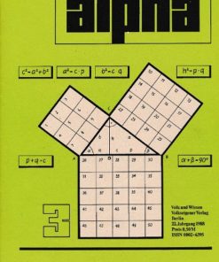 alpha 1988/3 Mathematische Schülerzeitschrift DDR