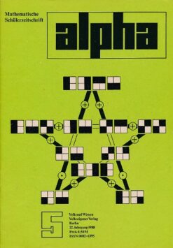 alpha 1988/5 Mathematische Schülerzeitschrift DDR