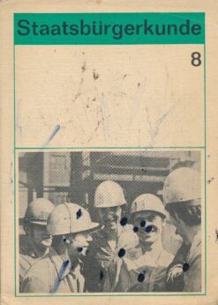 Staatsbürgerkunde Klasse 8  DDR-Lehrbuch