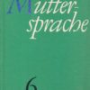 Unsere Muttersprache Klasse 6  DDR-Lehrbuch