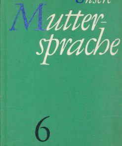 Unsere Muttersprache Klasse 6  DDR-Lehrbuch