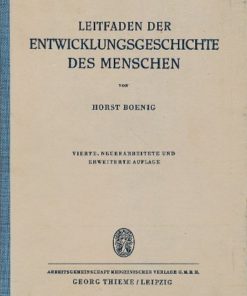 Leitfaden der Entwicklungsgeschichte des Menschen