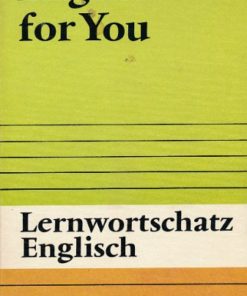 Lernwortschatz Englisch   DDR-Lehrbuch