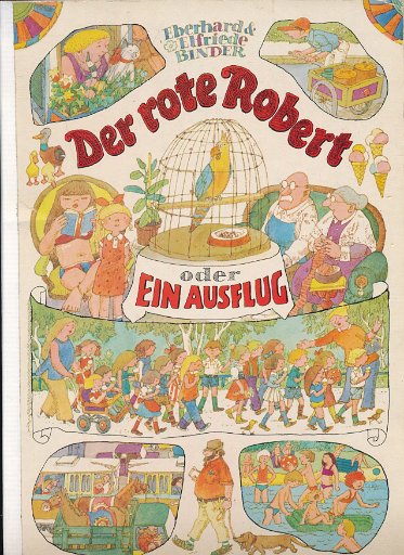 Der rote Robert oder ein Ausflug   DDR-Kinderbuch