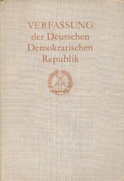 Verfassung der Deutschen Demokratischen Republik