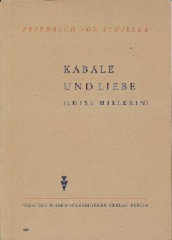 Kabale und Liebe (Luise Millerin)