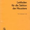 Leitfaden für die Sektion der Haustiere