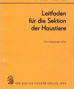 Leitfaden für die Sektion der Haustiere