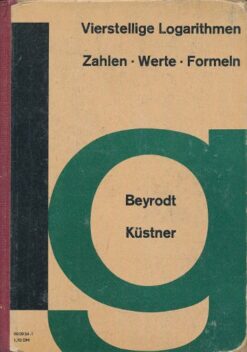 Vierstellige Logarithmen  DDR-Lehrbuch