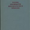 Kleine Grammatik der Deutschen Sprache