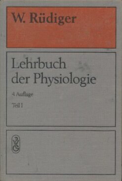 Lehrbuch der Physiologie  Teil 1  DDR-Buch