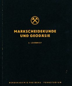 Markscheidekunde  und Geodäsie  DDR-Lehrbuch