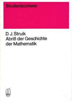 Abriß der Geschichte der Mathematik  DDR-Studienbuch