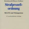 Strafprozeßordnung