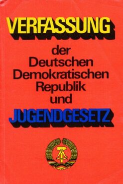 Verfassung der DDR und Jugendgesetz