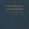 Fünfstellige Logarithmen für dezimalgeteilten Altgrad