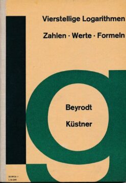 Vierstellige Logarithmen   DDR-Lehrbuch