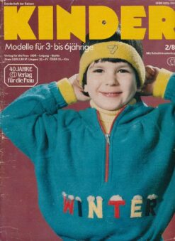 Mode-Zeitschrift Kinder 2/1986 DDR Saison