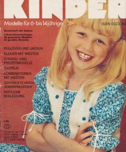 Mode-Zeitschrift Kinder I / 1980 DDR Saison