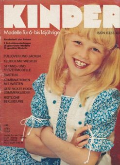 Mode-Zeitschrift Kinder I / 1980 DDR Saison