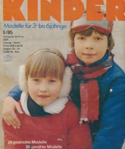 Mode-Zeitschrift Kinder II / 1985 DDR Saison