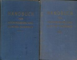 Handbuch für Hochfrequenz- und Elektro-Techniker  1. und 2. Band
