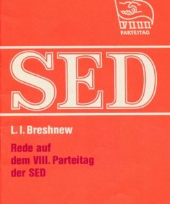 Rede auf dem VIII. Parteitag der SED