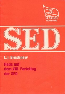 Rede auf dem VIII. Parteitag der SED