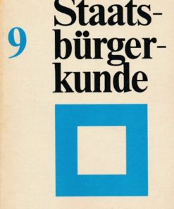 Staatsbürgerkunde Klasse 9 DDR-Lehrbuch