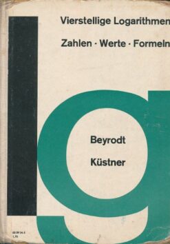 Vierstellige Logarithmen   DDR-Lehrbuch