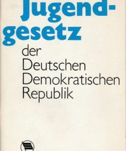 Jugendgesetz der DDR