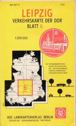 Leipzig Verkehrskarte