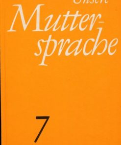 Unsere Muttersprache Klasse 7  DDR-Lehrbuch