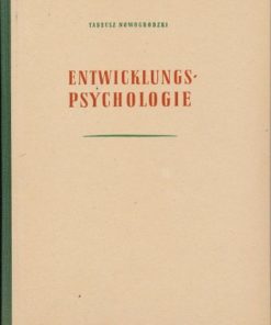 Entwicklungspsychologie  DDR-Lehrbuch