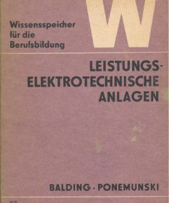 Leistungselektrotechnische Anlagen