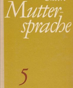 Unsere Muttersprache Klasse 5  DDR-Lehrbuch