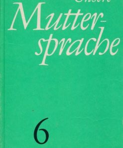 Unsere Muttersprache Klasse 6  DDR-Lehrbuch