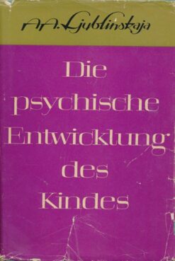 Die psychische Entwicklung des Kindes