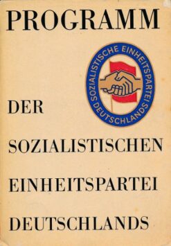 Programm der Sozialistischen Einheitspartei Deutschlands