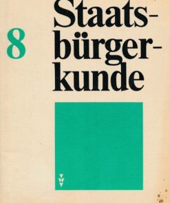 Staatsbürgerkunde Klasse 8 DDR-Lehrbuch